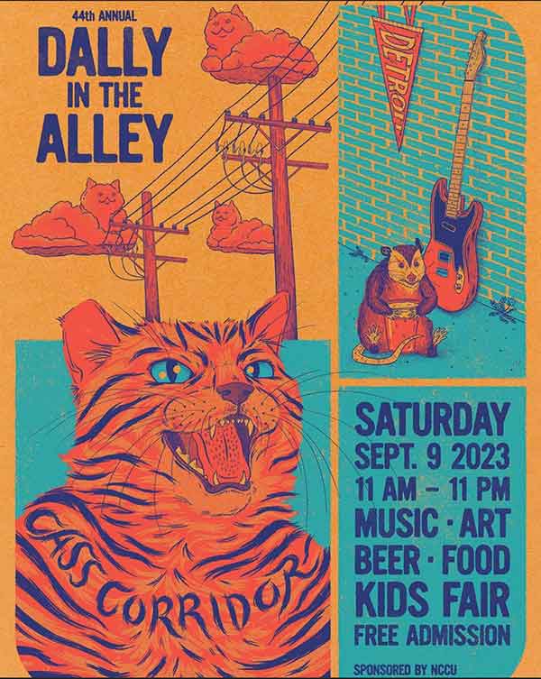Livernois band Dally In The Alley 2023