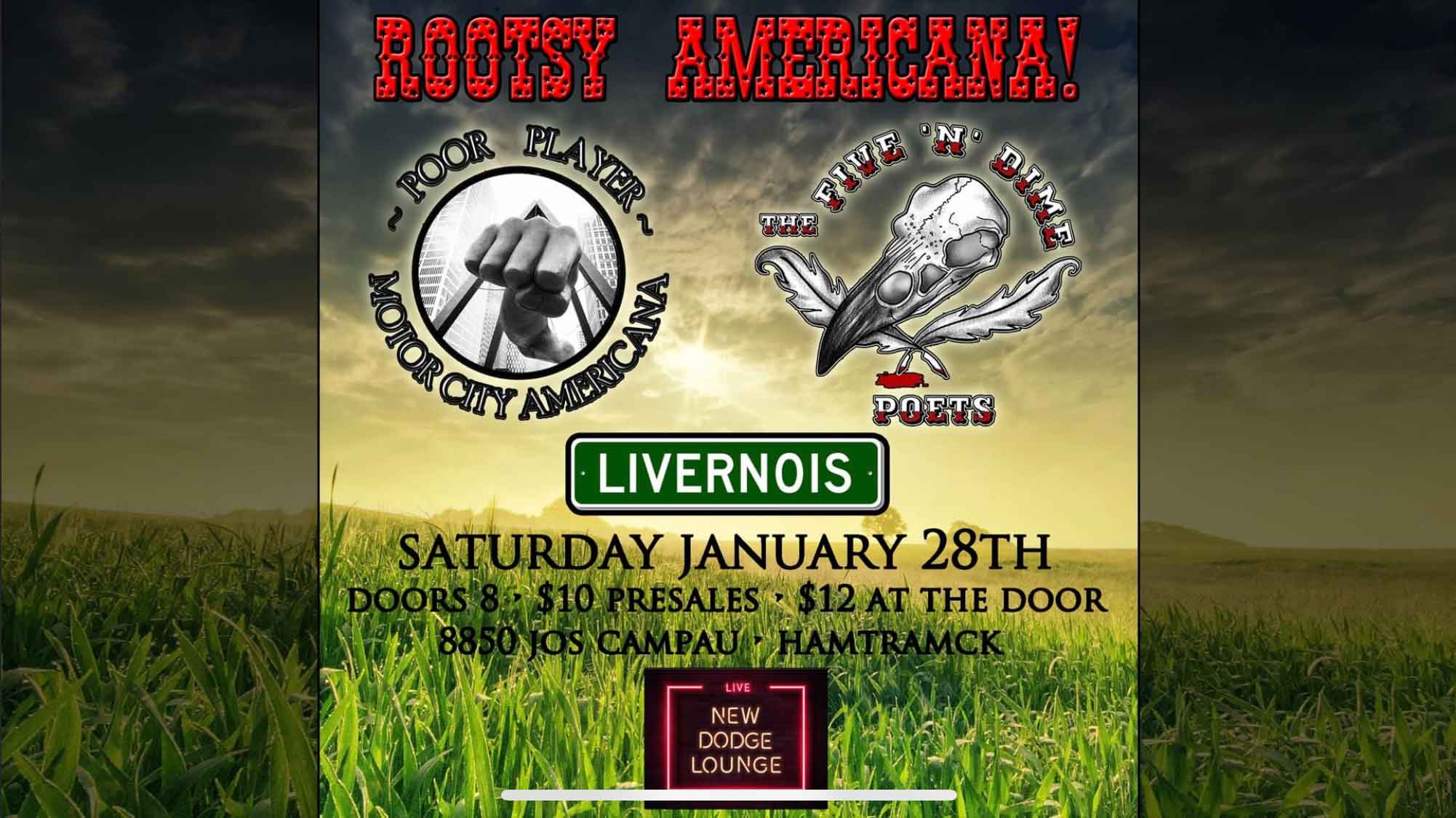 Livernois band Rootsy Americana